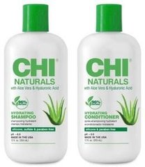Chi Naturals with Aloe Vera  набір для зволоження волосся CHIaloe фото
