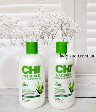 Chi Naturals with Aloe Vera набор для увлажнения волос CHIaloe фото