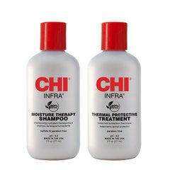 CHI Infra Shampoo + CHI Infra Treatment 177 ml+177 ml набор chi177 фото