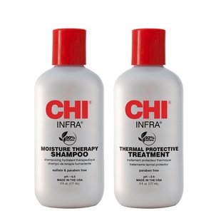 CHI Infra Shampoo + CHI Infra Treatment 177 ml+177 ml набір chi177 фото