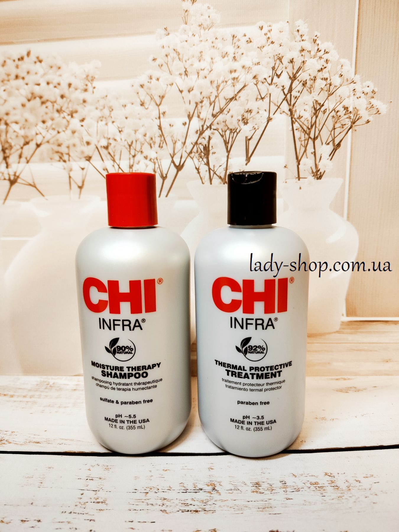 Увлажняющий шампунь для всех типов волос/CHI Infra Shampoo купить в ...