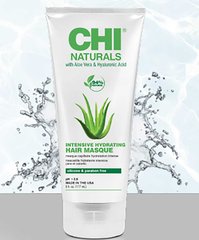CHI Naturals with Aloe Vera Intensive Hydrating Hair Masque/ Інтенсивно зволожуюча маска для волосся з Алое Віра та Гіалуроновою кислотою CHINAVM6 фото
