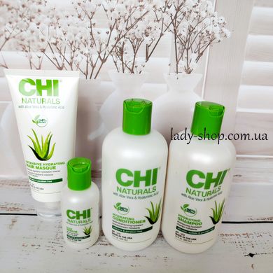 CHI Naturals with Aloe Vera Serum/Шовк для волосся з Алое Віра та Гіалуроновою кислотою CHINAVHA2 фото