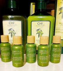 Шовкова олія з оливою/CHI Olive Organics Olive&Silk Hair and Body Oil CHIOHB5 фото