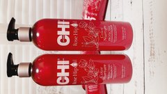 Набор Chi Rose Hip Oil Color для окрашенных волос с маслом розы и кератином/ шампунь 739 мл+кондиционер 739 мл 2734682 фото
