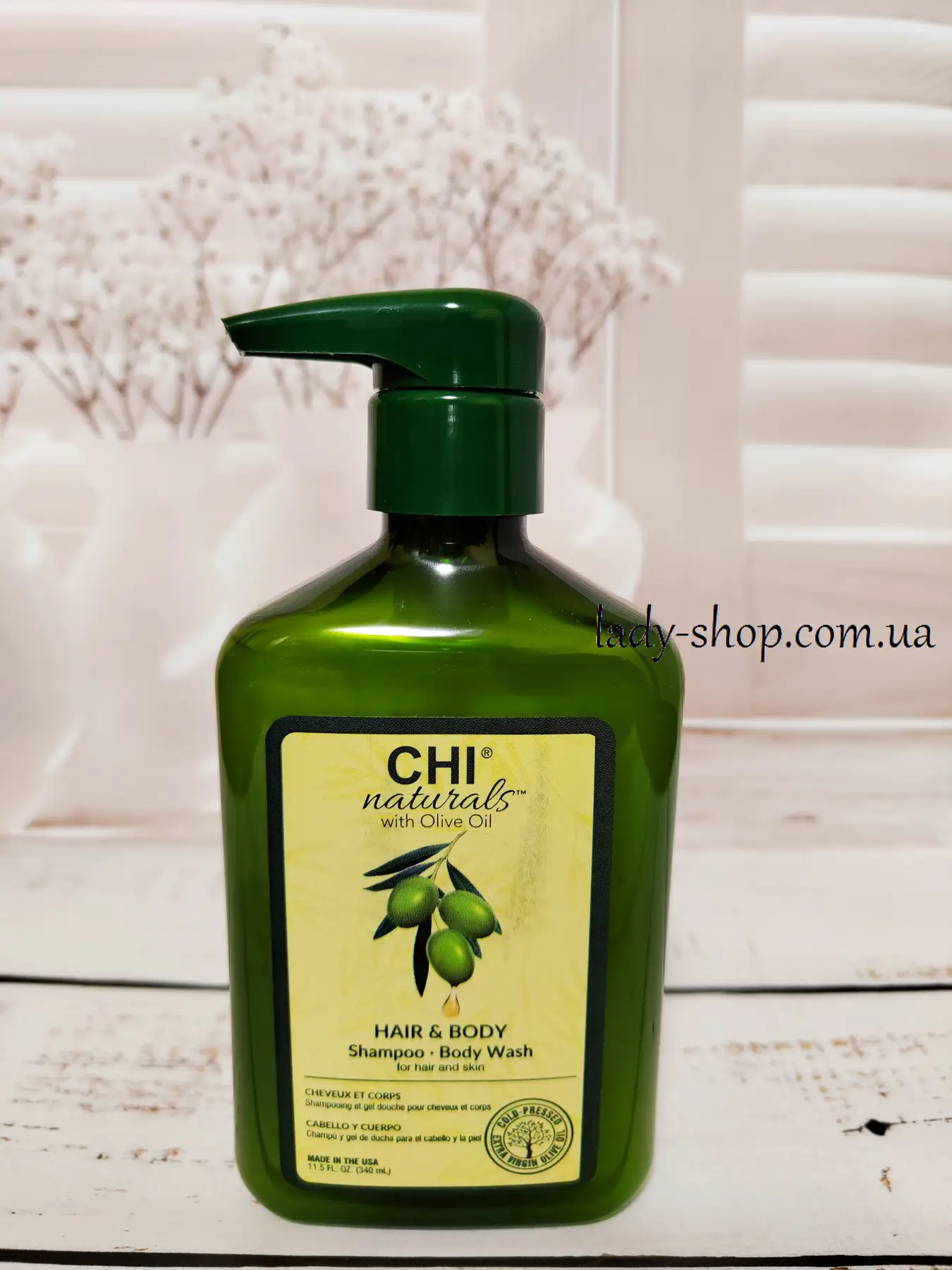 CHI Olive Organics Hair and Body Shampoo