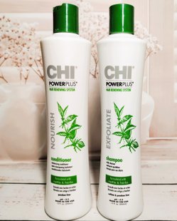 Набір chi power plus шампунь 355 мл + кондиціонер 355 мл 811423 фото