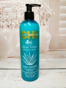 Шампунь для кучерявого волосся/CHI Aloe Vera Curls Defined Shampoo CHIAVES11 фото