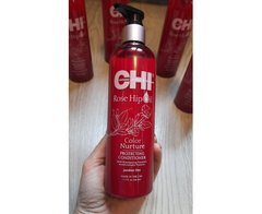 Захисний кондиціонер для фарбованого волосся/CHI Rose Hip Oil Color Nurture Protecting Conditioner CHIRHC12 фото