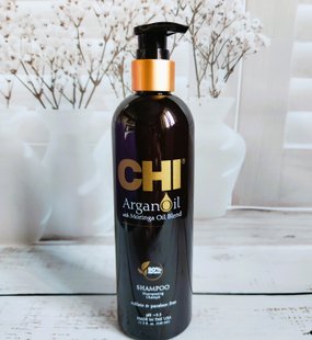 Відновлюючий шампунь/CHI Argan Oil Shampoo CHIAS12 фото