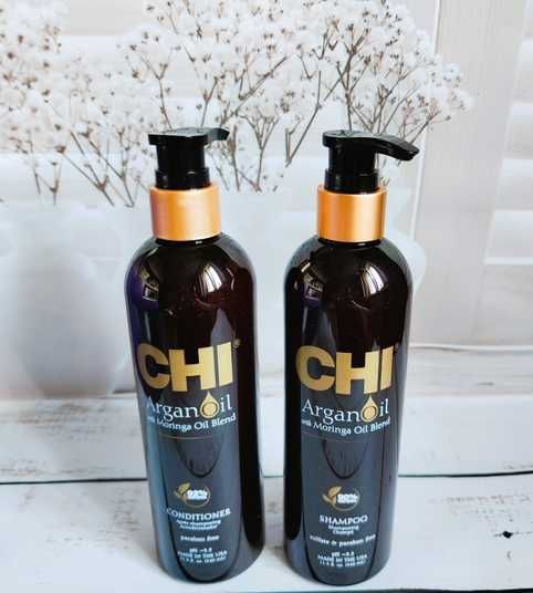 Восстанавливающий шампунь/CHI Argan Oil Shampoo купить в интернет