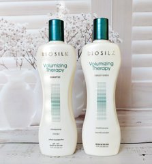 BioSilk Volumizing Therapy Набір для об'єму та відновлення волосся шампунь + кондиціонер по 355 мл BioSilk V фото