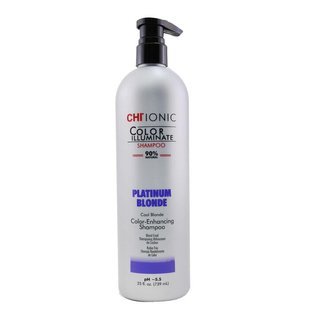 Шампунь оттеночный "Платиновый блондин"/CHI Ionic Color Illuminate Shampoo Platinum Blonde CHICIPS25 фото