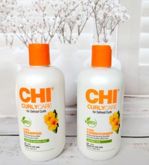 CHI Curly Care набір для кучерявого волосся по 355 мл CHICurlyCare фото