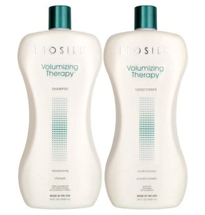 BioSilk Volumizing Therapy Набір для об'єму та відновлення волосся шампунь + кондиціонер по 1006 мл BioSilk V1006 фото