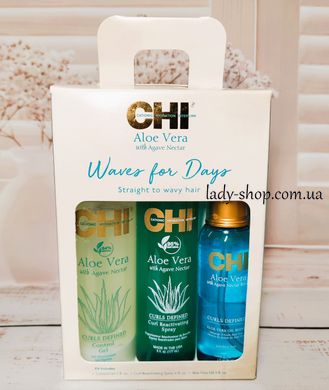 Набор CHI Aloe Vera Waves For Days Kit PM8499 фото