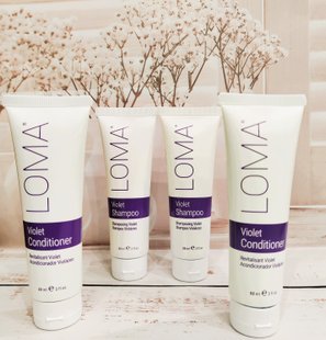 Набір для світлого волосся Loma Violet Collection