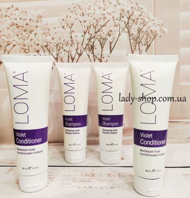 Набір для світлого волосся Loma Violet Collection