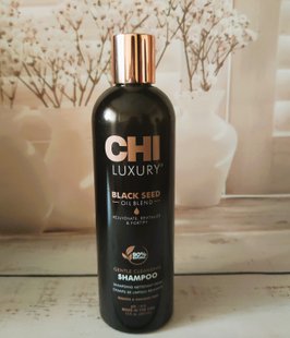 Очищаючий шампунь з маслом чорного кмину/CHI Luxury Black Seed Gentle Cleansing Shampoo CHILS12 фото