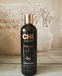 Зволожуючий кондиціонер з маслом чорного кмину/CHI Luxury Black Seed Oil Moisture Replenish Conditioner CHILC12 фото