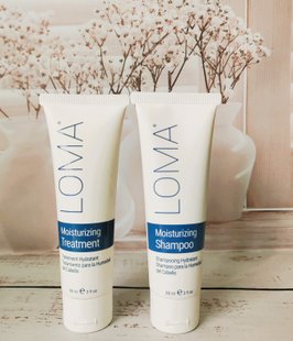 Набір loma moisturizing шампунь 88 ml + кондиціонер 88 ml - зволоження для сухого волосся 2835049 фото