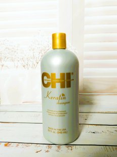 Шампунь кератиновое восстановление/CHI Keratin Reconstructing Shampoo CHIO232 фото