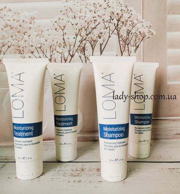 Набір loma moisturizing зволоження для сухого волосся mois2х88 фото